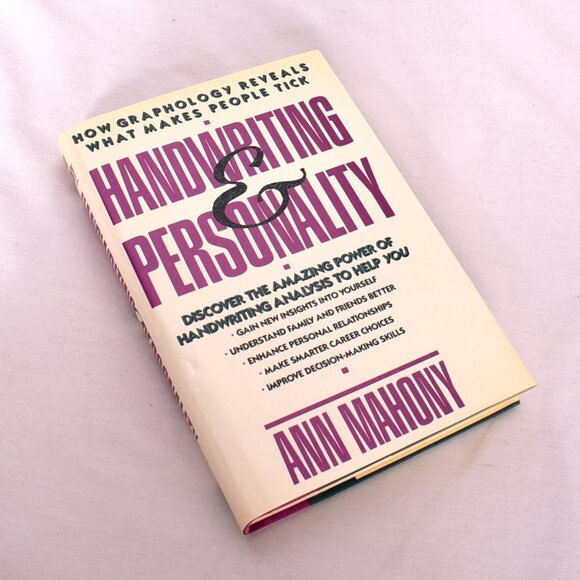 Handwriting and Personality: How Graphology Reveals What Makes People Tick HB DJ - Picture 1 of 8